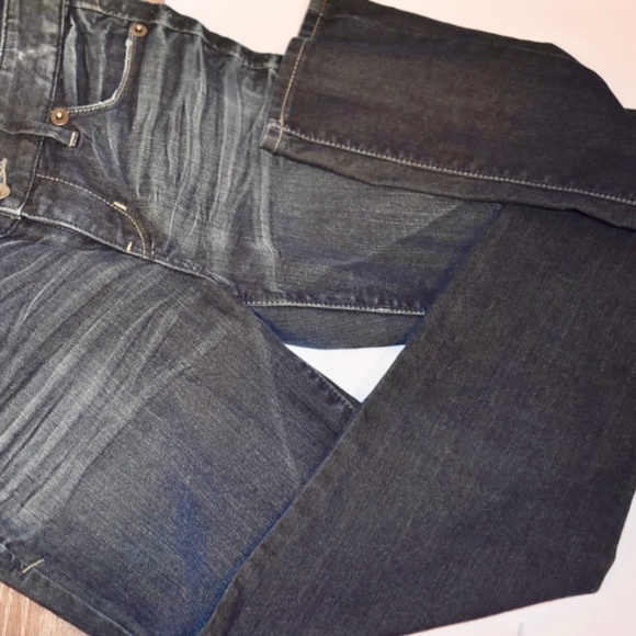 Express Mid Rise Dark Wash Stella Jeans Size 2 - Picture 5 of 7